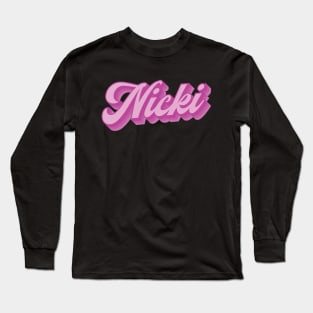 Nicki Long Sleeve T-Shirt